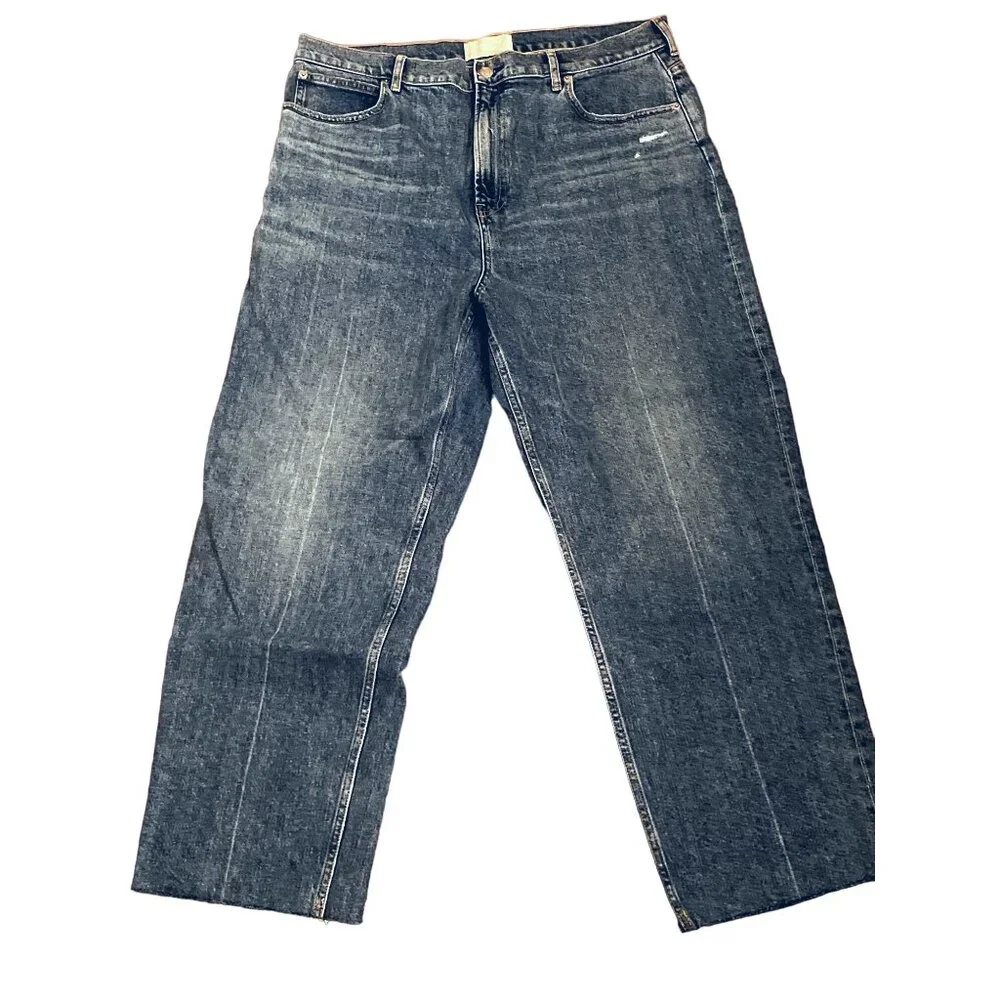 Everlane The Way-High Jeans in Vintage Indigo 33 Womens Denim Pants - Picture 5 of 13